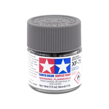 TINTA ACRÍLICA MINI XF-75 CINZA IJN (KURE ARSENAL) 10ML TAMIYA TAM 81775